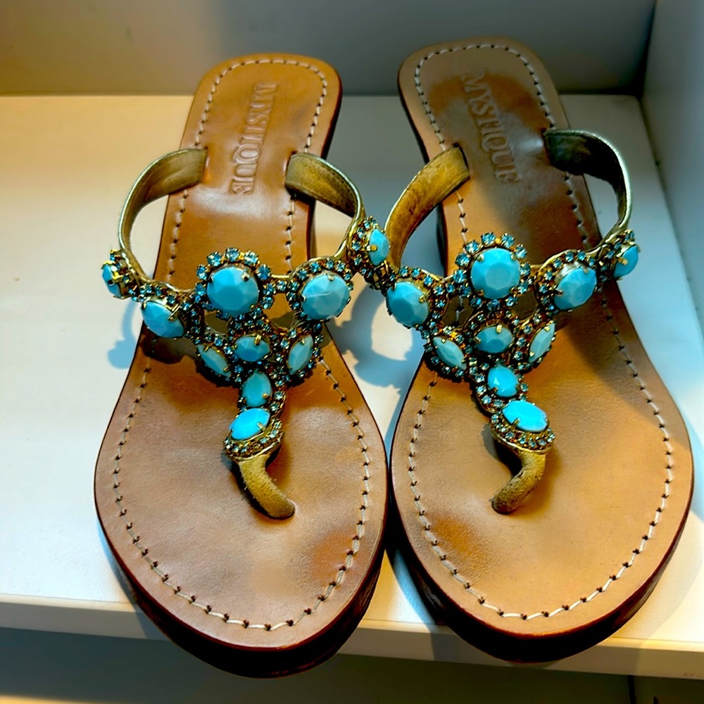 Mystique wedge sandals